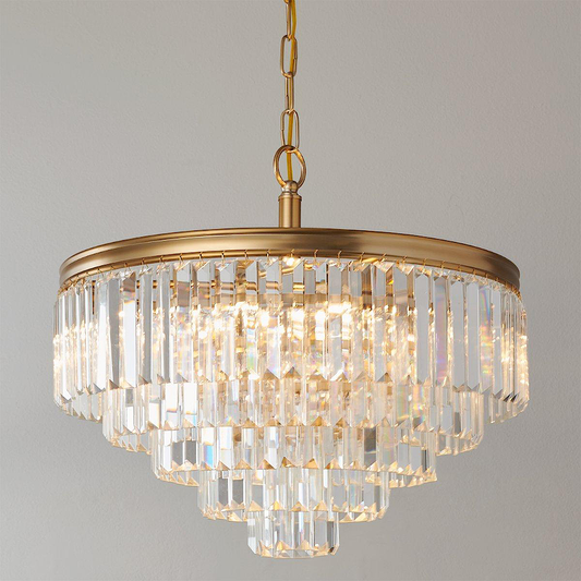 Luxury Multi-Tier Crystal Chandelier