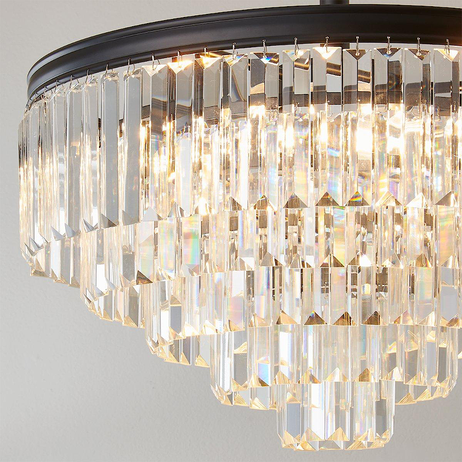 Luxury Multi-Tier Crystal Chandelier