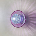 Modern Colorful Crystal Disc Wall Sconce – Luxury Art Glass Wall Light