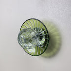 Modern Colorful Crystal Disc Wall Sconce – Luxury Art Glass Wall Light