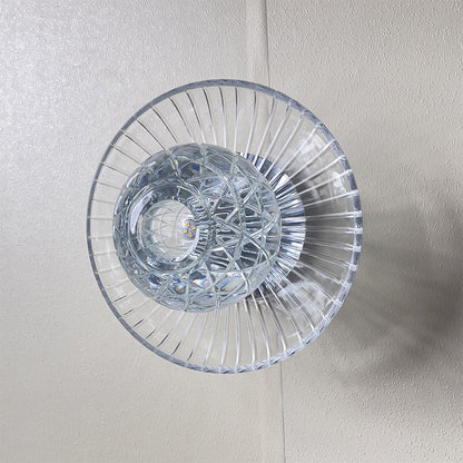 Modern Colorful Crystal Disc Wall Sconce – Luxury Art Glass Wall Light