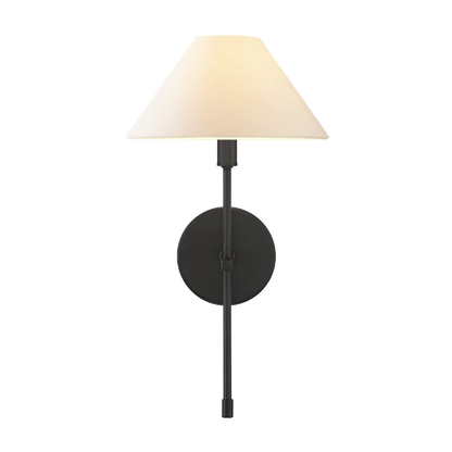 Minimalist Luxury Fabric Shade Wall Sconce