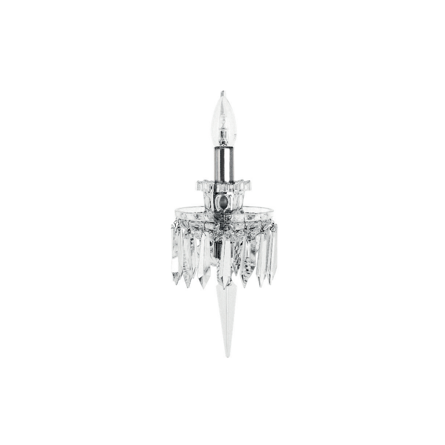 Classic Crystal Candelabra Multi-Light Wall Sconce