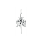 Classic Crystal Candelabra Multi-Light Wall Sconce