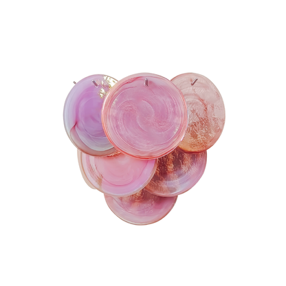 Mid-Century Vintage Handcrafted Glass Wall Sconce