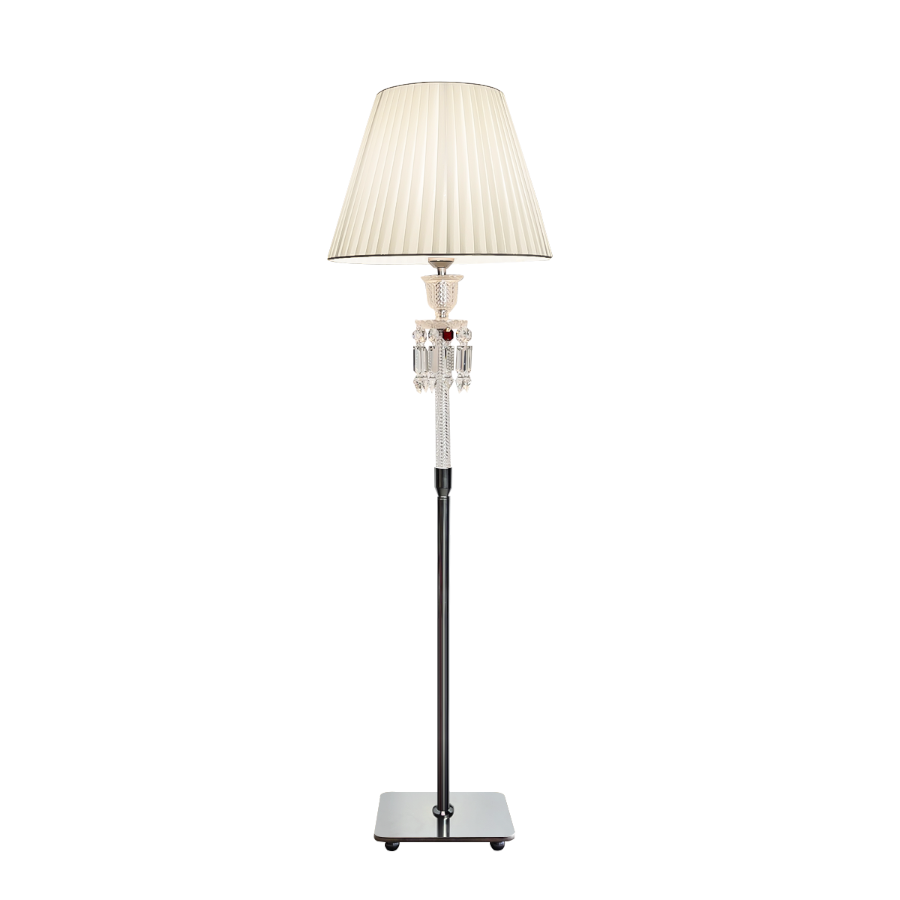 Mid-Century Baccarat Style Floor Lamp