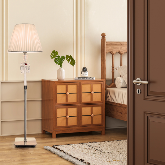 Mid-Century Baccarat Style Floor Lamp
