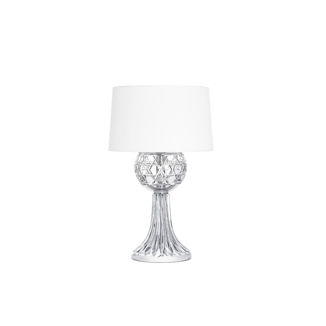 Deep Blue Crystal Table Lamp