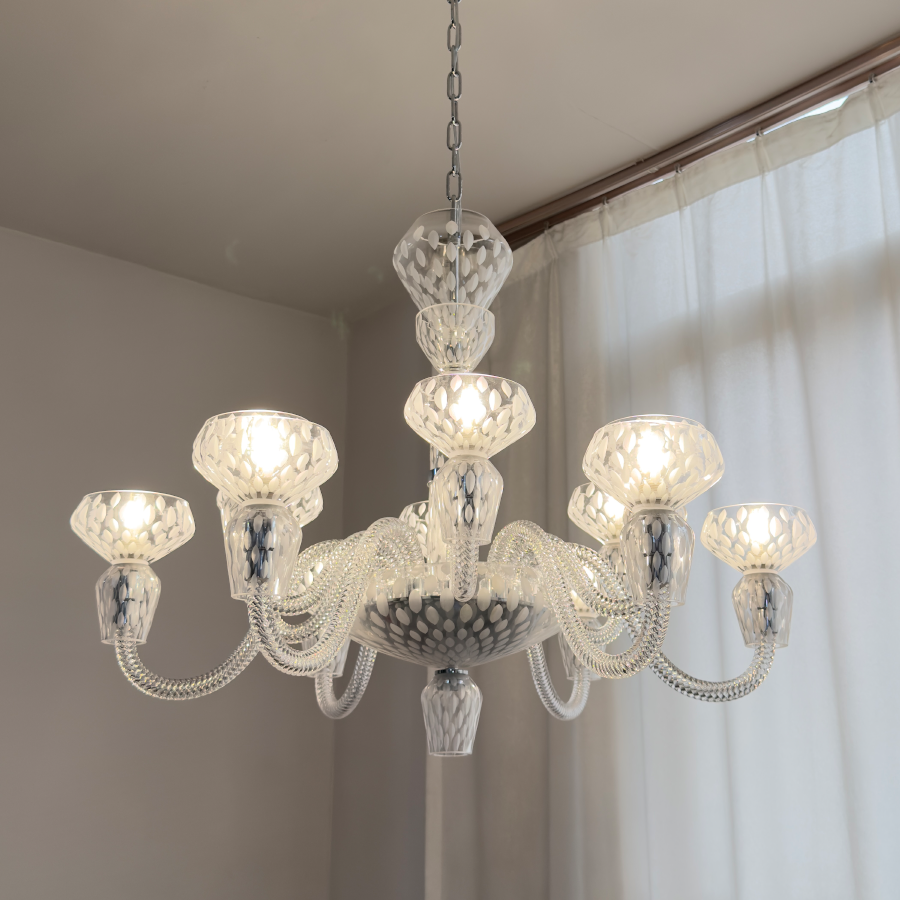 French Luxury Crystal Chandelier for Living Room & Dining Room