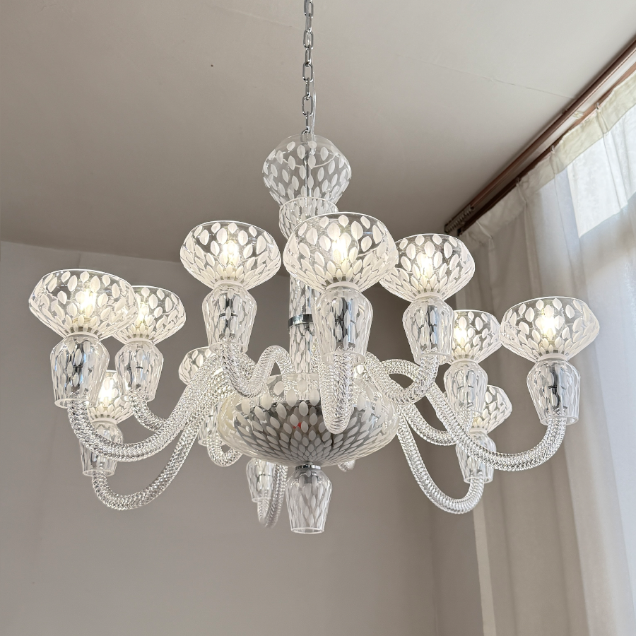 French Luxury Crystal Chandelier for Living Room & Dining Room