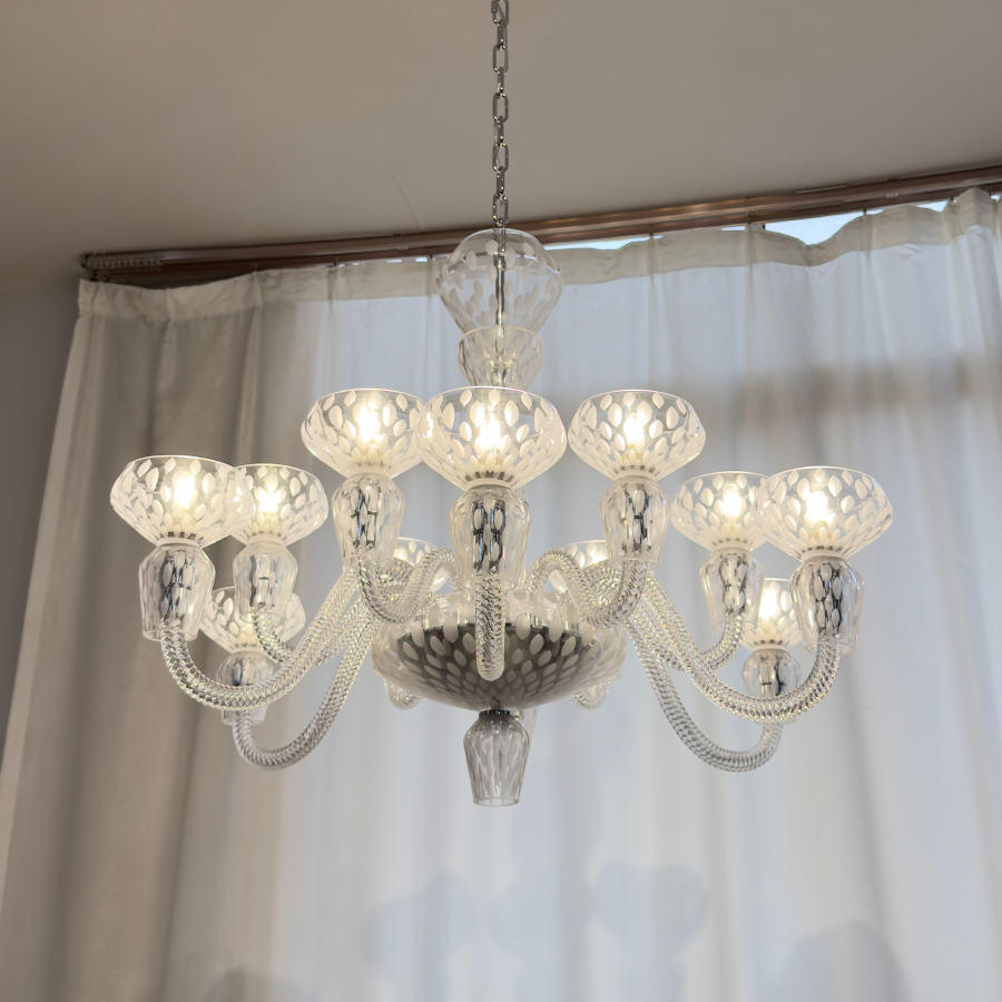French Luxury Crystal Chandelier for Living Room & Dining Room