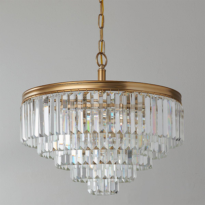 Luxury Multi-Tier Crystal Chandelier