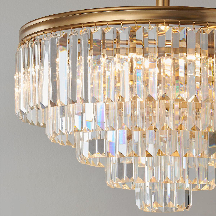Luxury Multi-Tier Crystal Chandelier