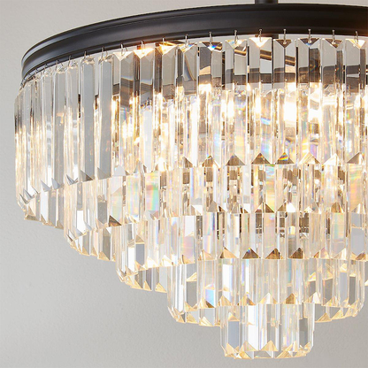 Luxury Multi-Tier Crystal Chandelier